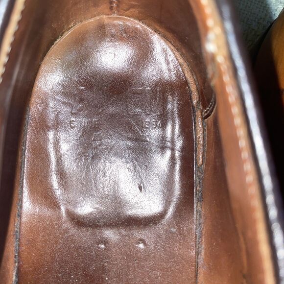 Alden Men’s Saddle Oxfords Size 10 A/C Brown Leather Going Out Party Business main image 11